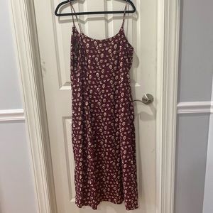 Red Maxi Dress Thrifted